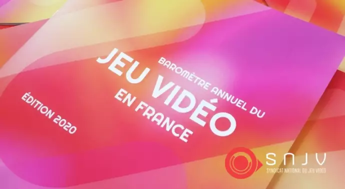 Couverture du baromètre annuel du jeu vidéo