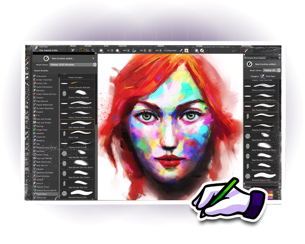 Interface 2D Painter