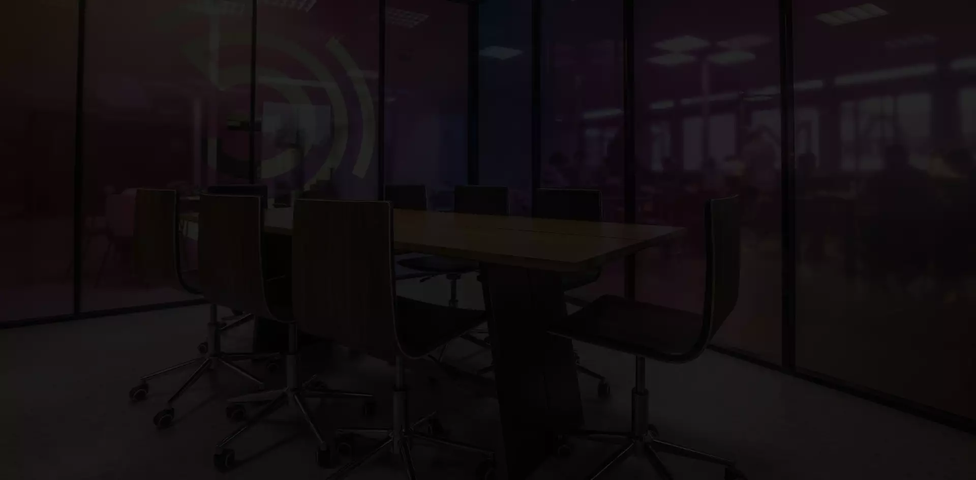 Bureau d'un espace de réunion pour les étudiants