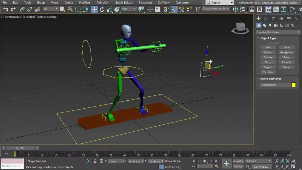 screenshot Character studio