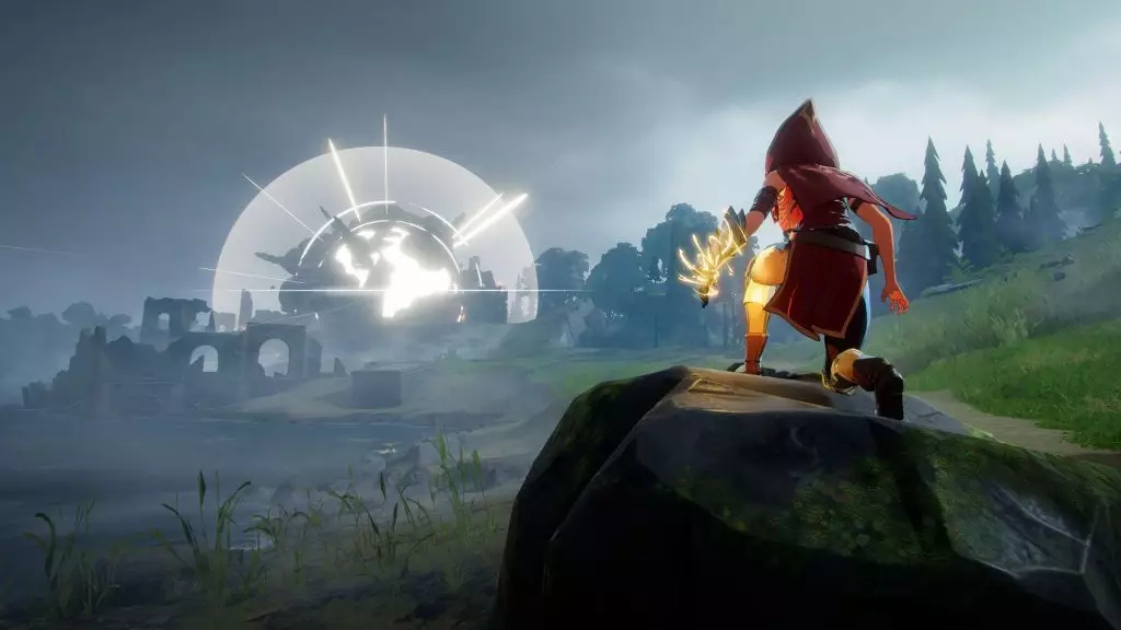 Capture d'écran du jeu vidéo Spellbreak